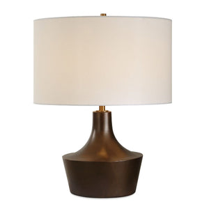   Bronze Curved Table Lamp | Oroa.com