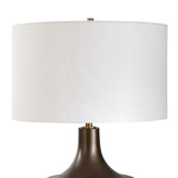 Bronze Curved Table Lamp | Uttermost Paseo