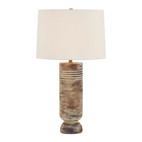 Ceramic Earth-Toned Table Lamp by Uttermost Vale