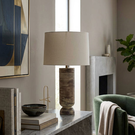 Ceramic Earth-Toned Table Lamp | Uttermost Vale