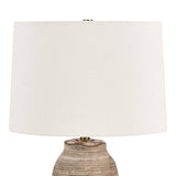 Distressed Gray Ceramic Table Lamp | Uttermost Tonachio