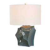 Faceted Bronze Ceramic Table Lamp | Uttermost Prisma