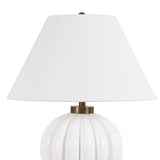 Stacked White Spheres Table Lamp | Uttermost Irena