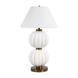 Stacked White Spheres Table Lamp | Uttermost Irena