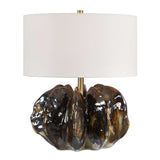 Organic-Shaped Ceramic Table Lamp | Uttermost Jaudon