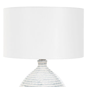   Striped Ceramic Table Lamp | Oroa.com