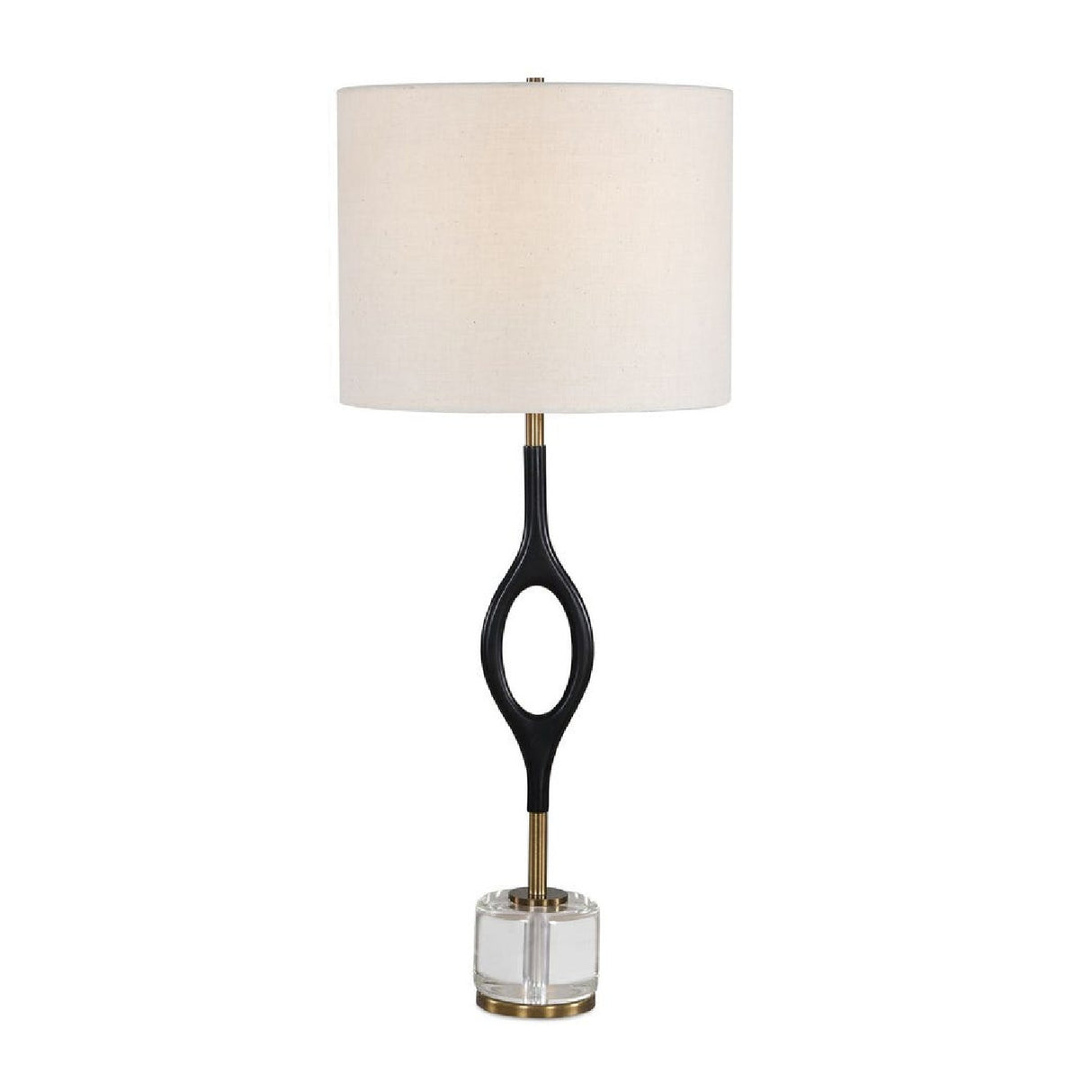   Black Iron Cordless Buffet Lamp | Oroa.com