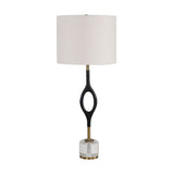 Black Iron Cordless Buffet Lamp | Uttermost Maryam