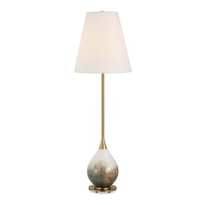Smoked Bronze Glass Buffet Lamp by Uttermost Cardoni