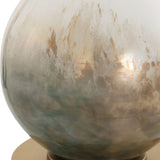 Smoked Bronze Glass Buffet Lamp | Uttermost Cardoni
