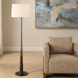 Black Marble Base Floor Lamp | Uttermost Tallarico