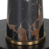 Black Marble Base Floor Lamp | Uttermost Tallarico