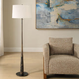Black Marble Base Floor Lamp | Uttermost Tallarico