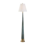 Blue Tapered Ceramic Floor Lamp | Uttermost Riccardi