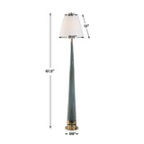 Blue Tapered Ceramic Floor Lamp | Uttermost Riccardi