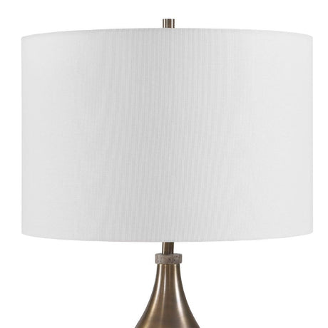 Modern European furniture - Bronze Base Table Lamp - www.oroa.com