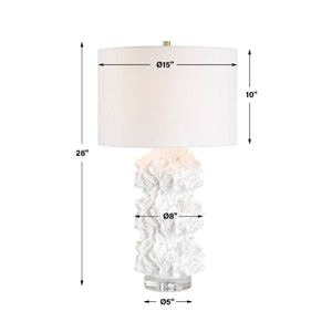   White Coral Inspired Table Lamp | Oroa.com