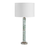 Modern European furniture - Ceramic Column Table Lamp - www.oroa.com