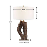 Modern European furniture - Wooden Inspired Table Lamp - www.oroa.com