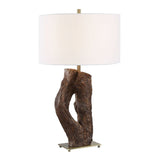 Modern European furniture - Wooden Inspired Table Lamp - www.oroa.com