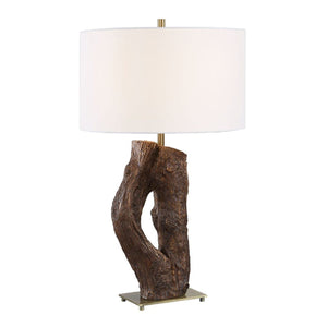   Wooden Inspired Table Lamp | Oroa.com