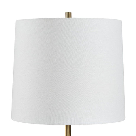 Modern European furniture - Mahogany Finished Base Table Lamp - www.oroa.com