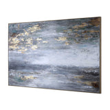 Modern European furniture - Handpainted Abstract Landscape Artwork - www.oroa.com
