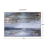 Modern European furniture - Handpainted Abstract Landscape Artwork - www.oroa.com