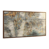 Modern European furniture - Textured Abstract Hand-painted Artwork - www.oroa.com