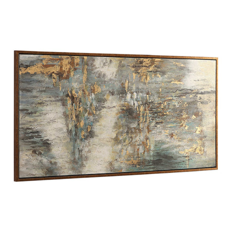 Modern European furniture - Textured Abstract Hand-painted Artwork - www.oroa.com