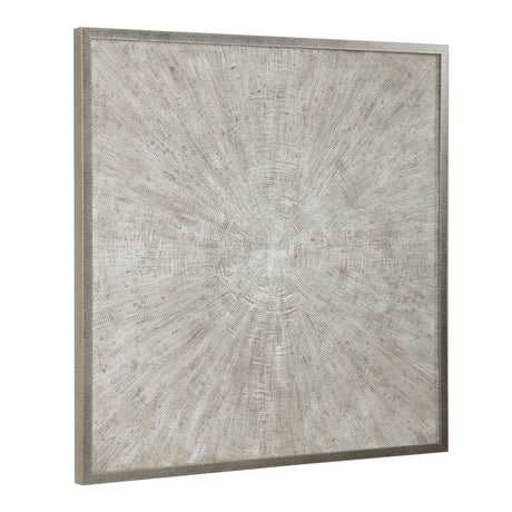 Modern European furniture - Beige Textured Minimalist Artwork - www.oroa.com