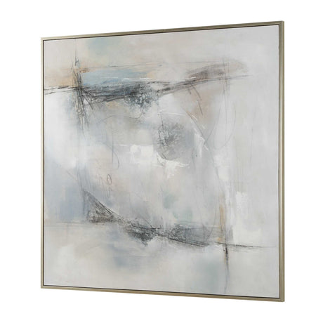Modern European furniture - Light Colored Abstract Artwork - www.oroa.com
