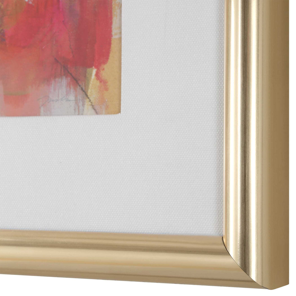Modern European furniture - Red Floral Abstract Art Prints (6) - www.oroa.com