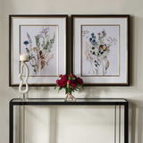 Floral Watercolor Style Art Prints (2) | Uttermost Delicate Flowers
