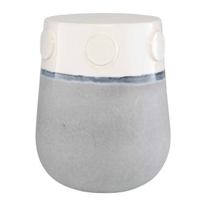   Two-Toned Ceramic Garden Stool | Oroa.com