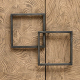 Modern European furniture - 2-Door Wooden Cabinet - www.oroa.com