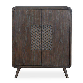 Weathered Mindi Wood 2-Door Cabinet by Uttermost Hausen