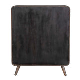 Modern European furniture - Weathered Mindi Wood 2-Door Cabinet - www.oroa.com