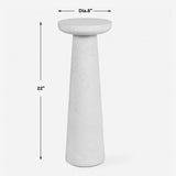 Modern European furniture - White Marble Indoor/Outdoor Drink Table - www.oroa.com