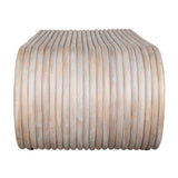 Modern European furniture - Whitewashed Rattan Coffee Table - www.oroa.com
