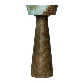 Blue-Green Wooden Drink Table by Uttermost Mano