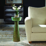 Modern European furniture - Blue-Green Wooden Drink Table - www.oroa.com