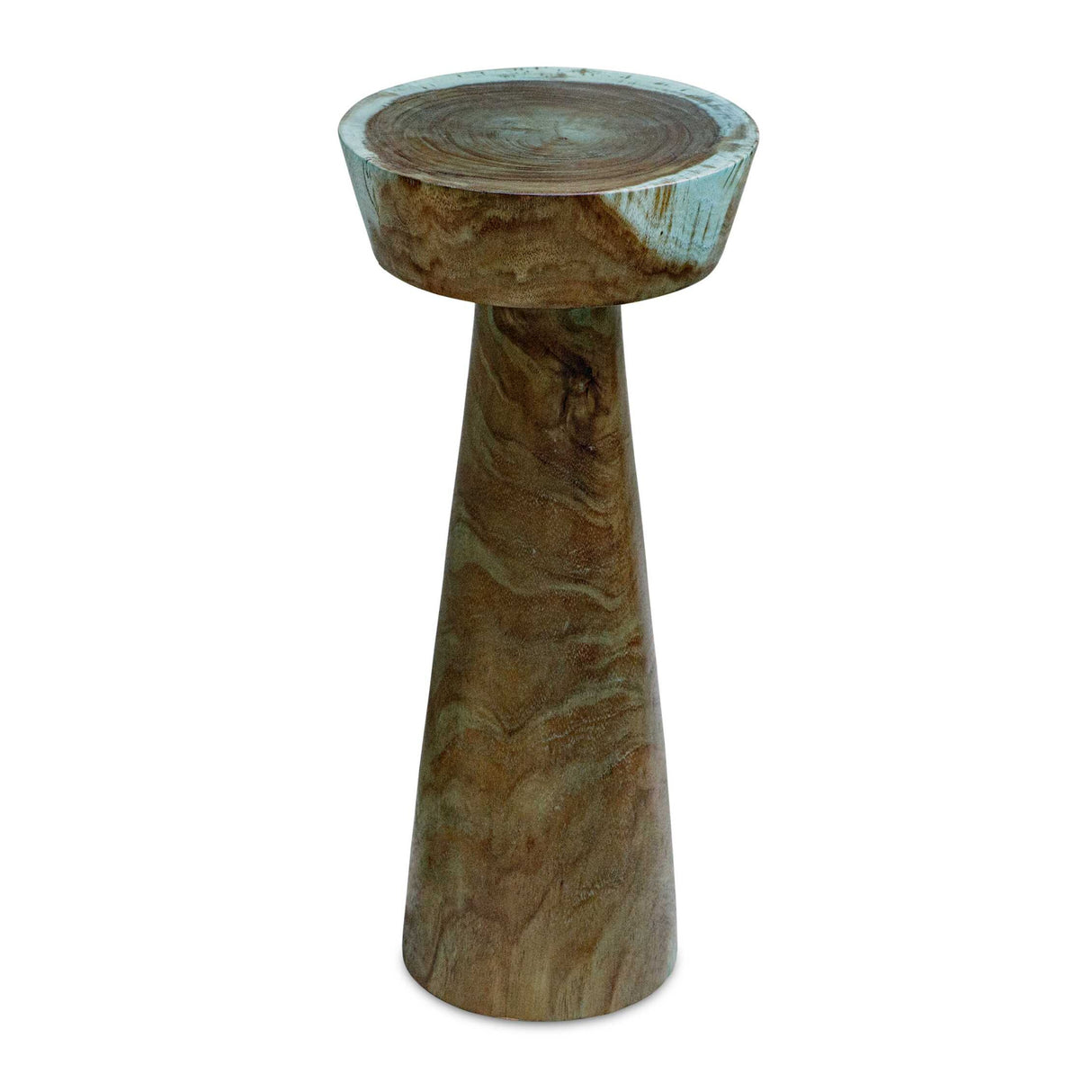 Modern European furniture - Blue-Green Wooden Drink Table - www.oroa.com