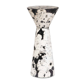 Limestone Hourglass Indoor/Outdoor Drink Table by Uttermost Lenora