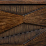 Modern European furniture - Acacia Wood 3-Drawer Chest - www.oroa.com