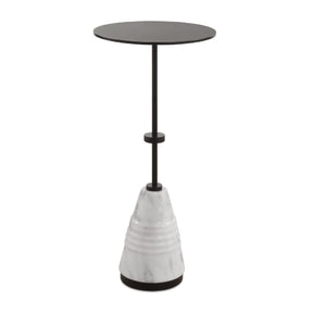 Modern European furniture - Black Metal Round Drink Table - www.oroa.com