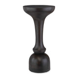 Modern European furniture - Black Mango Wood Accent Table - www.oroa.com