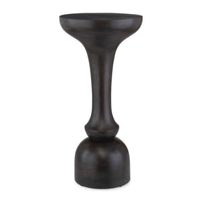 Modern European furniture - Black Mango Wood Accent Table - www.oroa.com