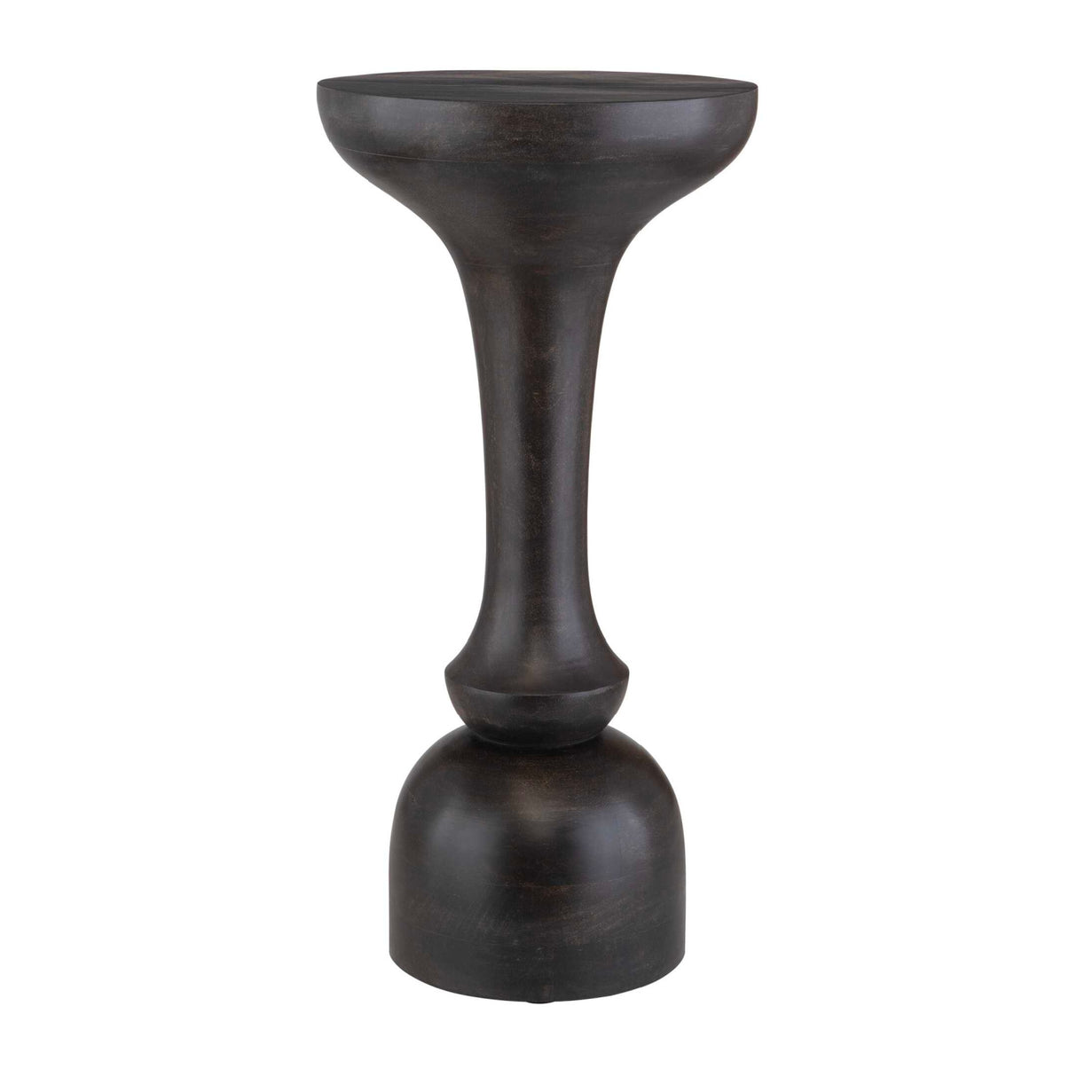 Modern European furniture - Black Mango Wood Accent Table - www.oroa.com