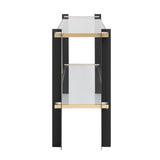 Iron Framed Glass Console Table | Uttermost Cunene